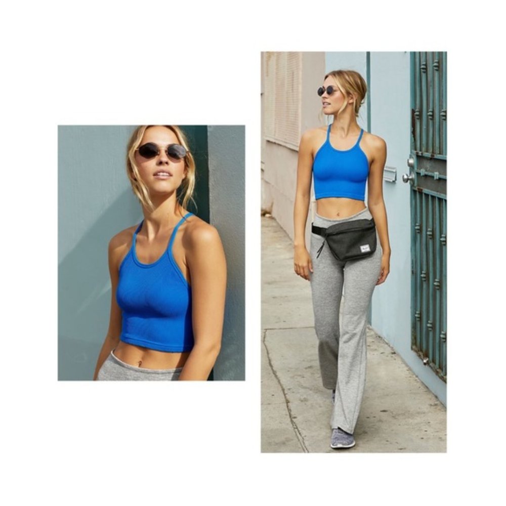 NWOT FP Movement Happiness Runs Crop Tank - Picture 1 of 10